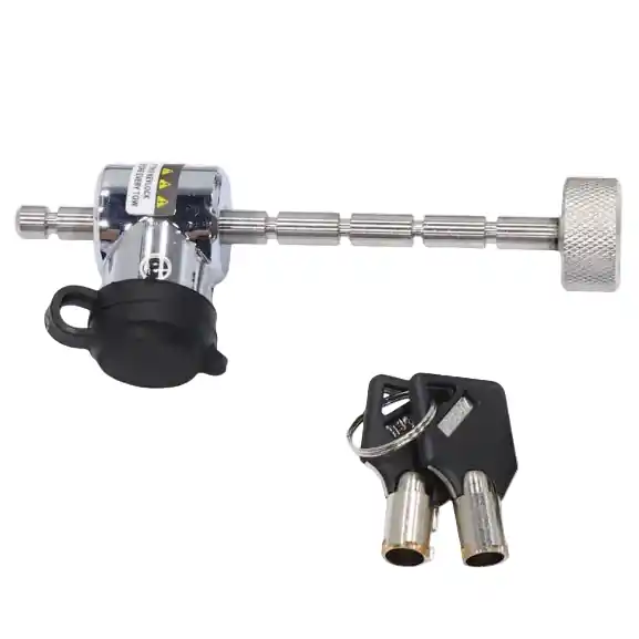 Weigh Safe Adjustable Coupler Latch Lock (Can Be Keyed-Alike) - Stainless Steel