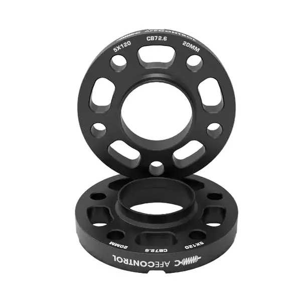 aFe CONTROL Billet Aluminum Wheel Spacers 5x120 CB72.6 20mm - BMW