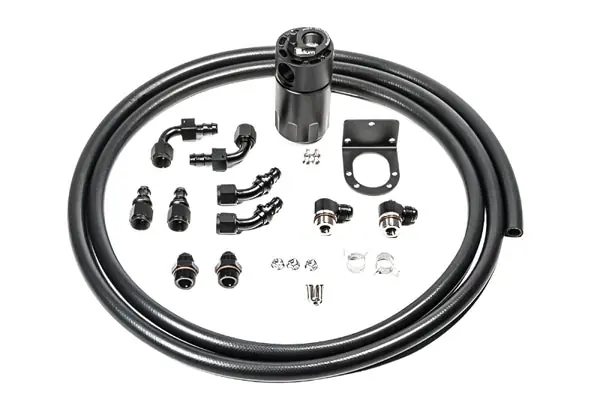 Radium Engineering Single Catch Can 8AN Kit Fluid Lock