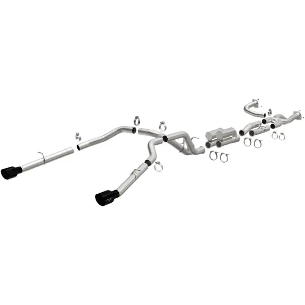 MagnaFlow 2025 Ram 1500 RHO SPEQ Series Black Chrome Cat-Back Performance Exhaust System