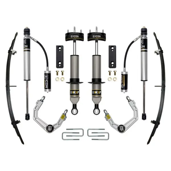 ICON 05-22 Toyota Tacoma 0-2in Stage 3 Exp Suspension System Billet