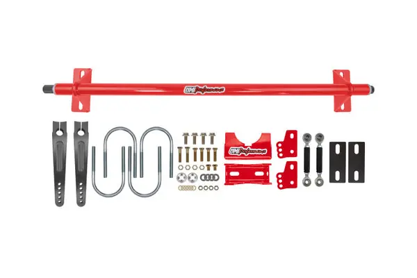 UMI 82-02 GM F-Body Rear Sway Bar - Splined- Red