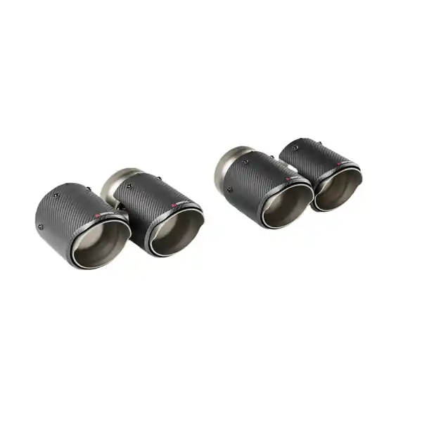Akrapovic 2024+ BMW M5 (G90,G99) Round Carbon Fiber Tail Pipe Set