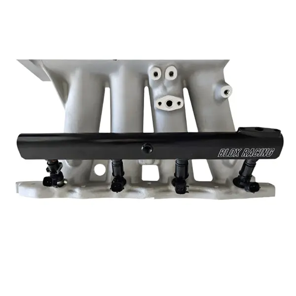 BLOX Racing Honda B-Series Xtreme Aluminum Fuel Rail - Black