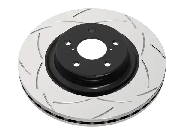 DBA 18-21 Subaru WRX STI (w/19in Wheels & 6 Piston Brembo Caliper) Front Slotted Street Series Rotor