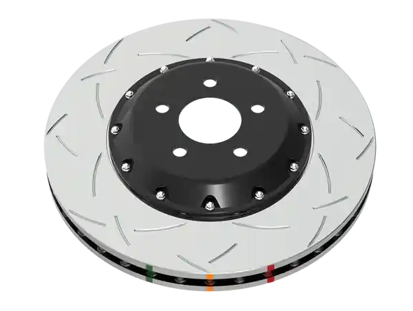 DBA 18-21 Jeep Grand Cherokee Trackhawk (6.2L V8) 5000 Series T3 Slotted KP Brake Rotor - w/Nuts Nuts