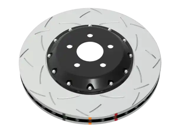 DBA 2021+ Dodge Challenger Hellcat 5000 Series 2-Piece T3 Slotted Front Brake Rotor w/M6 Nuts