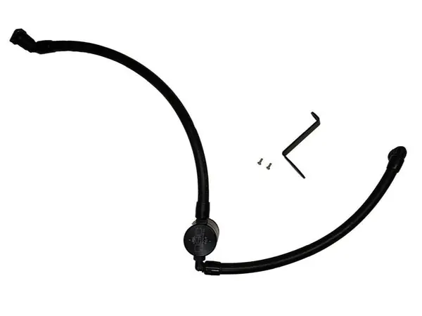 J&L 23-25 Ford Ecoboost 2.0 Oil Separator PCV Side - Black Anodized