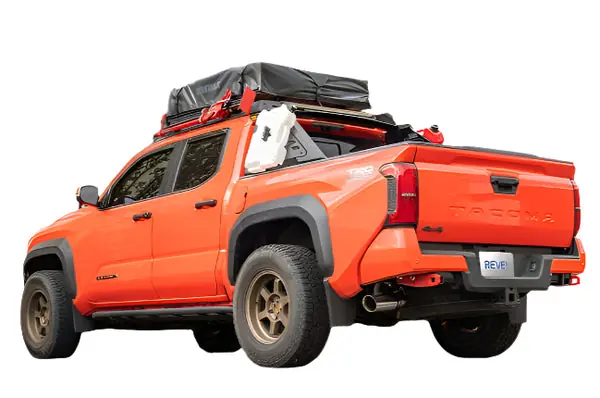 Revel Medallion 24+ Toyota Tacoma SR5 / TRD Offroad Trail Hart 3in Catback Exhaust System - 4in Tip