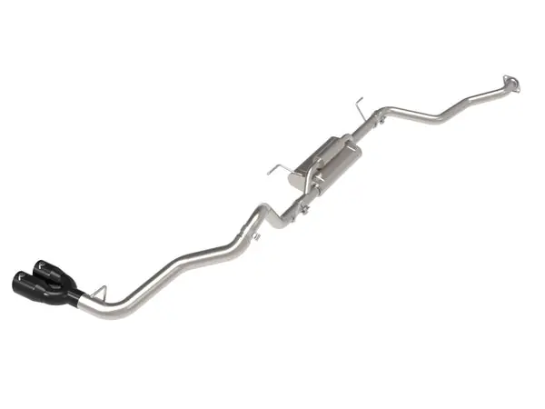 aFe 24-25 Toyota Tacoma L4-2.4L (t) Vulcan Series 2.5in to 3in Cat-Back w/ Black Tip