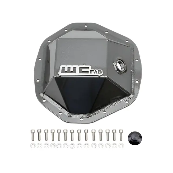 Wehrli 20-24 GM Duramax - 19-23 Ram HD Rear Differential Cover - Grey