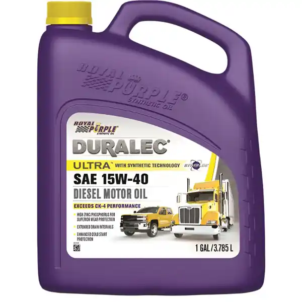 Royal Purple Duralec Ultra Diesel 15W-40 CK-4 Motor Oil - 1 Gallon
