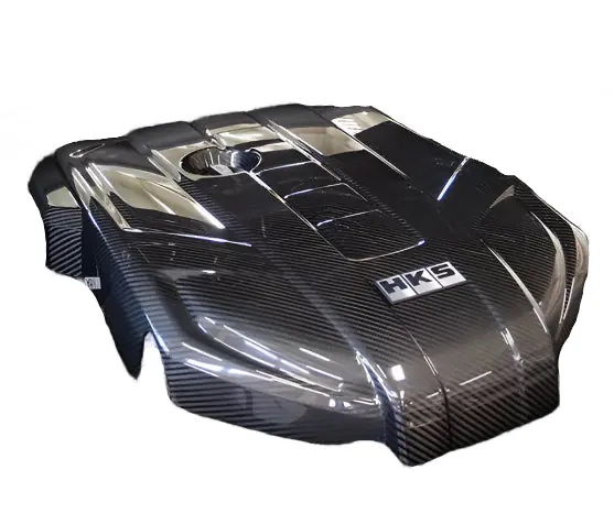 HKS Dry Carbon Engine Cover for 2020+ Toyota GR Supra A90 RZ