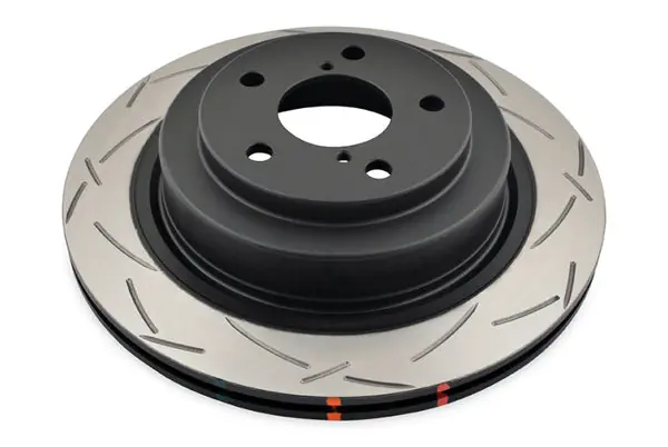 DBA 01-07 Subaru WRX / 05-07 Subaru Forester XT Rear Slotted 4000 Series Rotor