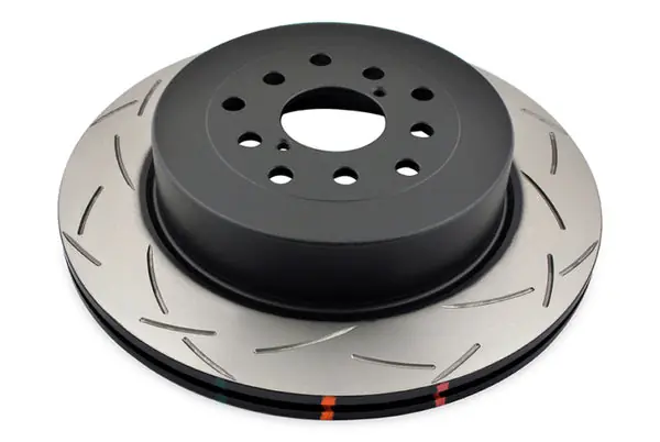 DBA 01-07 Subaru WRX/STI 10 Stud Hole Rear Slotted 4000 Series Rotor