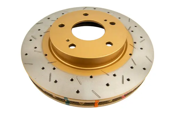 DBA 7/90-96 Turbo/6/89-96 Non-Turbo 300ZX Front Drilled & Slotted 4000 Series Rotor