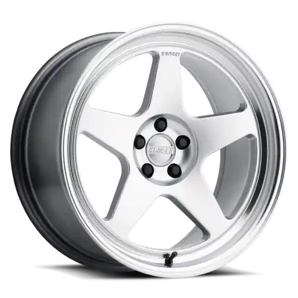 Kansei K12H Knp 18x8.5in / 5x114 BP / 35mm Offset / 73.1mm Bore - Hyper Silver Wheel