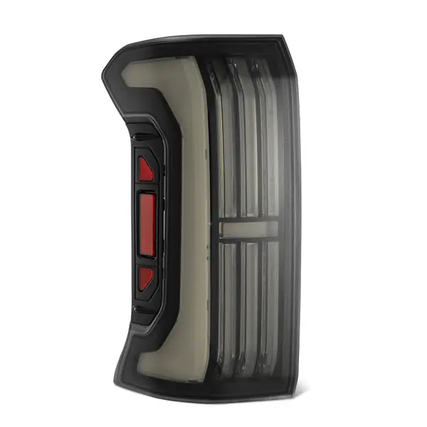 AlphaRex 24-25 Toyota Tacoma NOVA-Series LED Prismatic Tail Lights - Alpha-Black