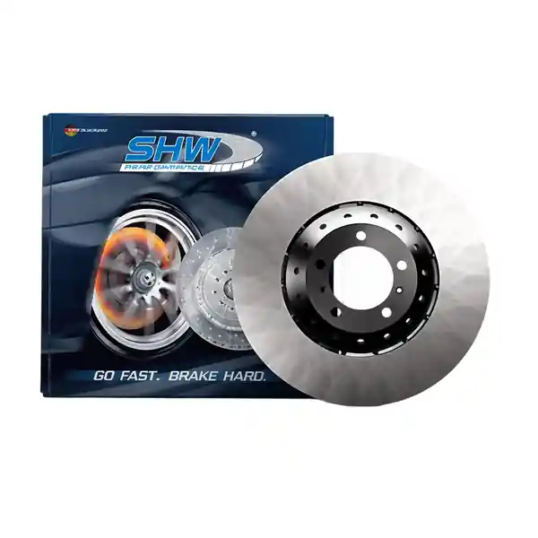 SHW 20-22 Audi S6 Premium Plus Front Smooth Lightweight Brake Rotor (4M0615301BF)