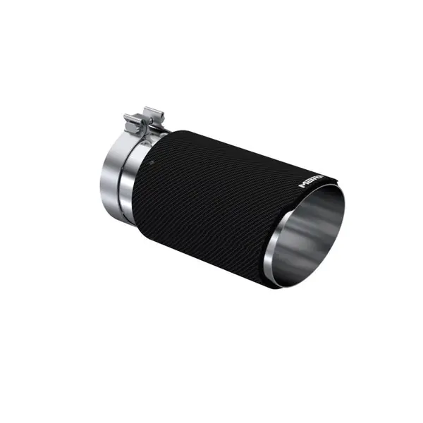 MBRP Universal Carbon Fiber Tip 6in OD/5in Inlet/12in L - Angle Cut Tip