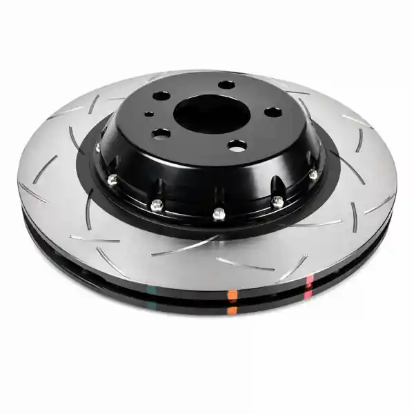 DBA 17-23 Tesla Model 3 (w/355mm Front Rotor) Front 5000 Series 2-Piece Slotted Rotor w/Black Hat