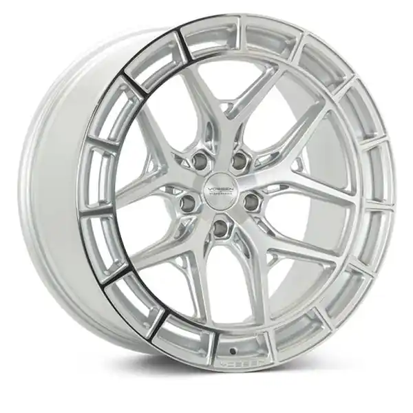 Vossen HFX-1 20x9 - 5x112 - ET32 - Flat - 66.5 - Silver Polished Wheel