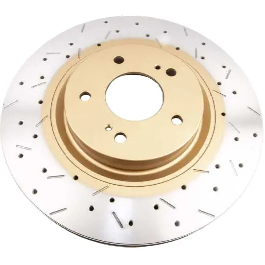DBA 8/93-94 Nissan Skyline R32 GT-R/95-7/98 R33 & R34 GT-R Front Drilled & Slotted 4000 Series Rotor