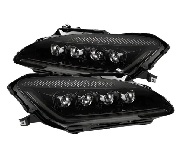 AlphaRex 99-09 Honda S2000 NOVA-Series Projector LED Headlights - Alpha-Black