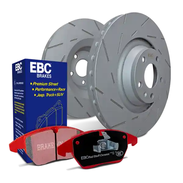 EBC S4 Brake Pad and Rotor Kit Volkswagen Touareg / Porsche Cayenne Front