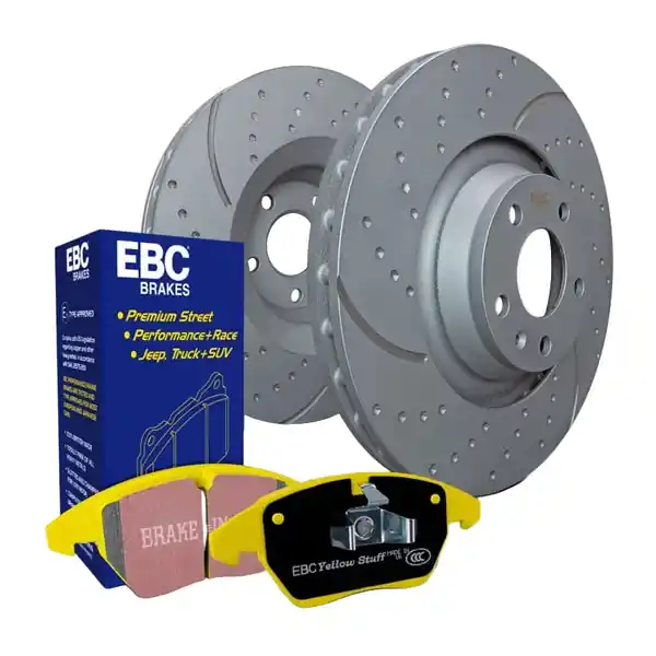 EBC S5 Brake Pad and Rotor Kit Subaru Legacy Outback WRX Front