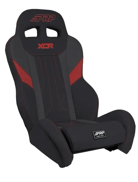 PRP Polaris RZR XCR Suspension Seat Black & Red