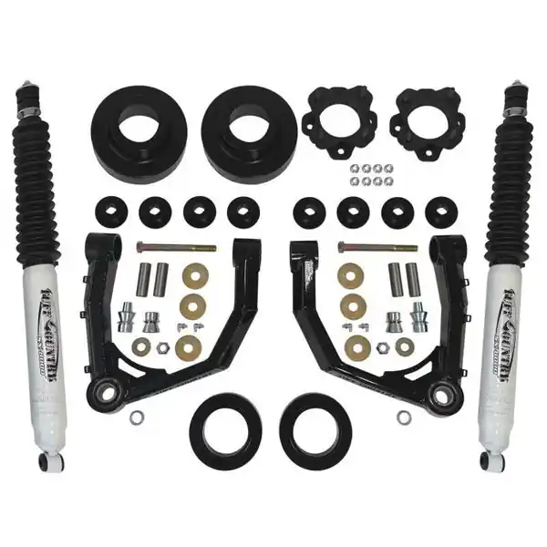 Tuff Country 2022+ Toyota Tundra / 2023+ Sequoia 3in Lift w/ Boxed Uni-Ball Control Arms & Shocks