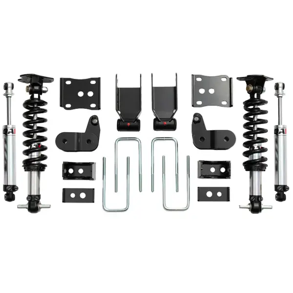 QA1 21-25 Ford F150 4WD Dual Adjustable Lowering Kit (3.5in-5.5in)