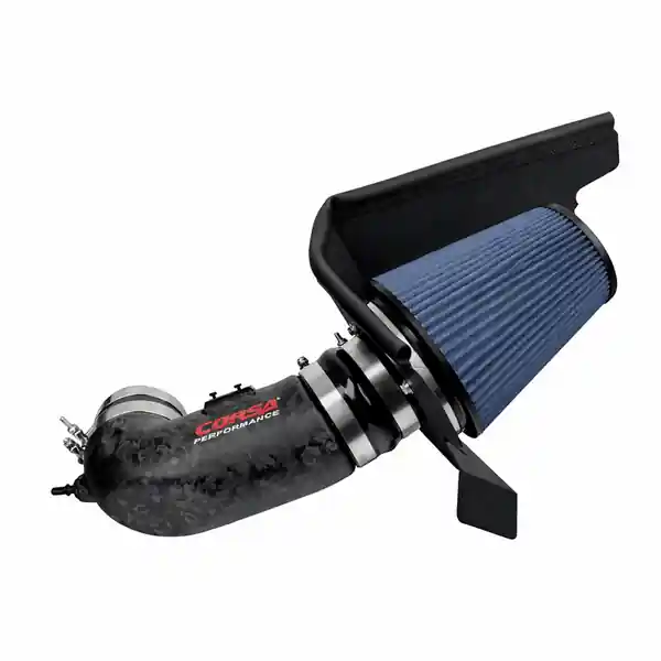 Corsa 17-24 Chevrolet Camaro ZL1 Matte Forged Carbon Fiber Air Intake w/ MaxFlow 5 Oiled Filter