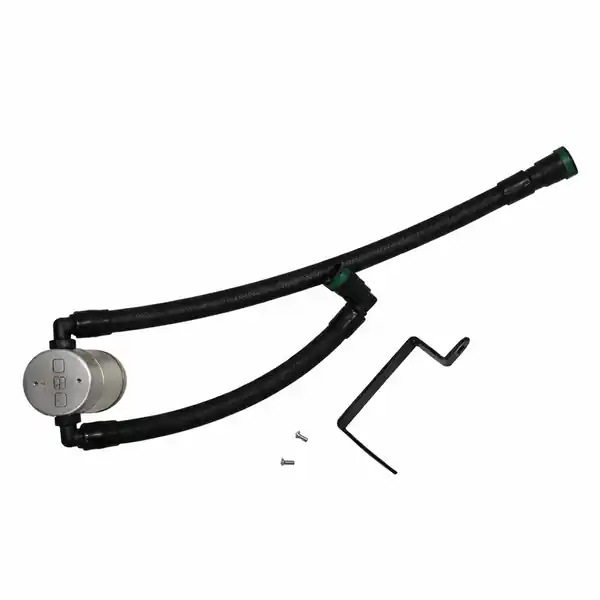 J&L 2025 Ford Bronco 2.3L/ 23-25 Ford Ranger 2.3L Separator 3.0 PCV Side - Clear Anodized