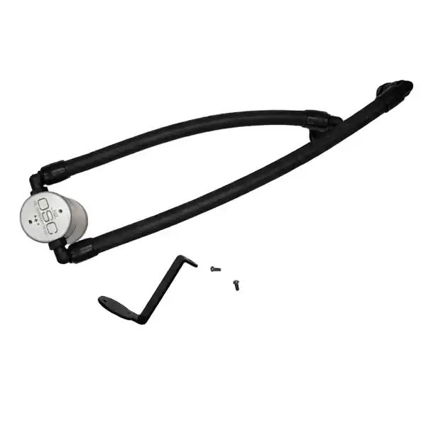 J&L 24-25 Ford Ranger 2.7L EcoBoost PCV Side Clear Anodized
