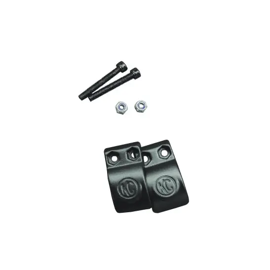 KC HiLiTES Two Piece Claw Clamp for 1.5in Tube w/ Mounting Hardware