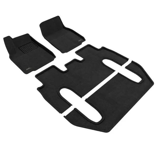3D MAXpider 22-26 Tesla Model X 6-Seat Elegant Black R1 R2 R3