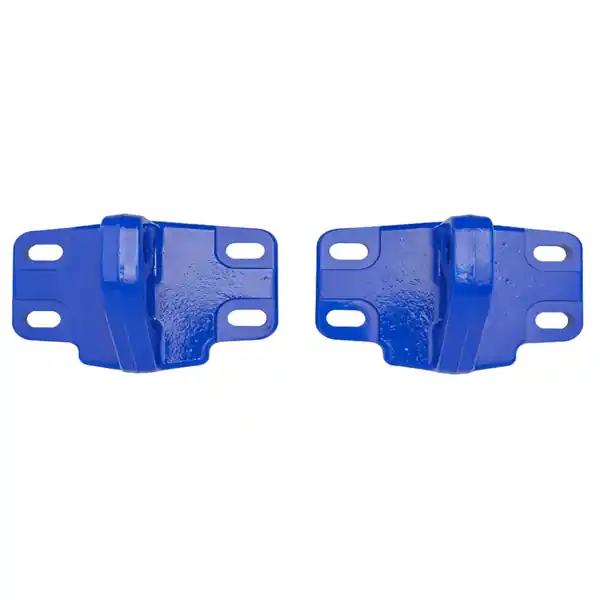 Ford Racing 2021+ Bronco Front Bumper Tow Hooks - Blue (Pair)