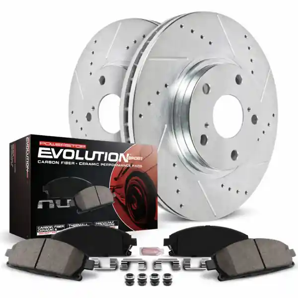 Power Stop 09-10 Acura TSX Rear Z23 Evolution Sport Brake Kit