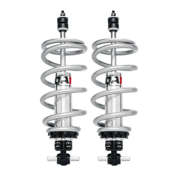 QA1 GM Pro Front Coil-Over System - Double Adj. - 10in x 400lbs/in - Flat Large - Aluminum
