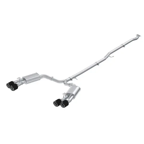 MBRP 21-23 Hyundai Sonata N Line 2.5L Turbo T304SS 2.5in Cat-Back w/ Carbon Fiber Quad Tips