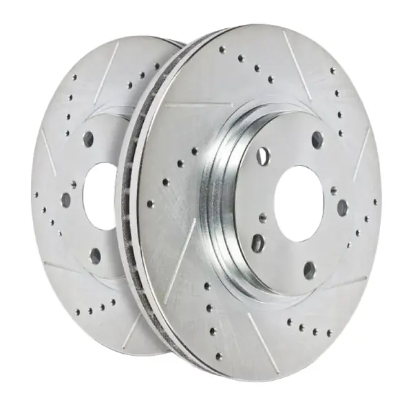 Power Stop 05-10 Chrysler 300 Front Evolution Drilled & Slotted Rotors - Pair