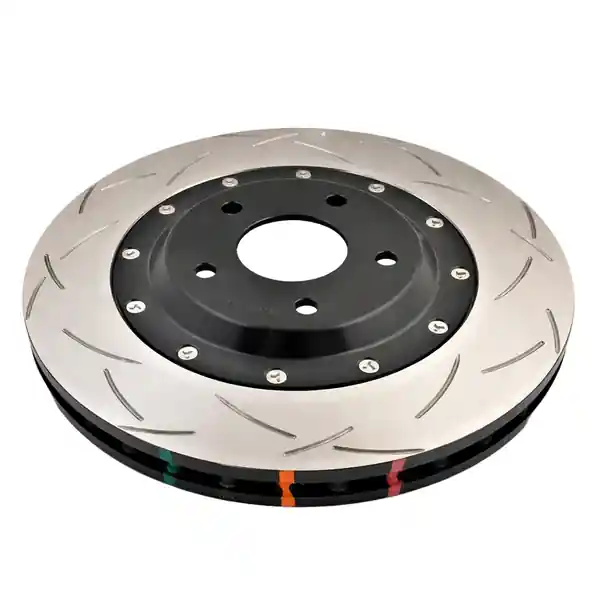 DBA 05-12 Corvette C6 w/Z06 pkg Front Slotted 5000 Series 2 Piece Rotor Assembled w/ Black Hat