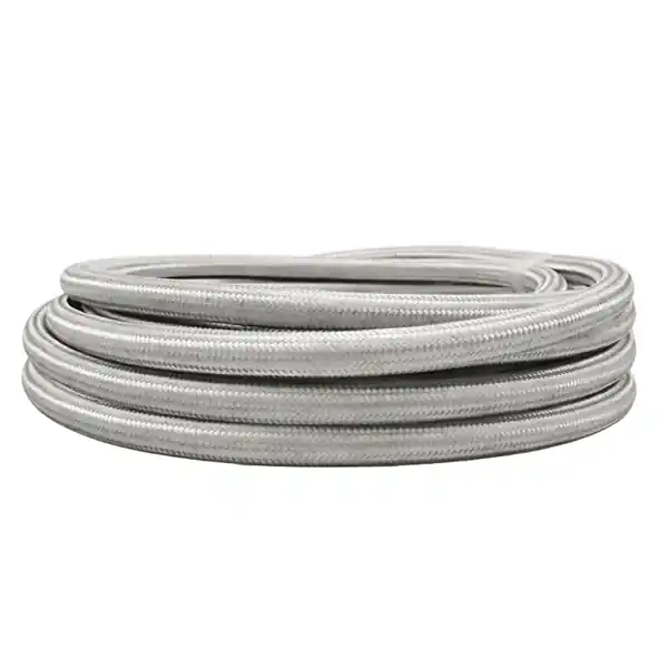 Vibrant -20 AN SS Braided Flex Hose (20 foot roll)