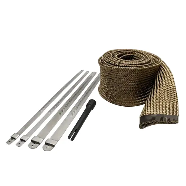 DEI Powersport Exhaust Sleeve Kit - Titanium