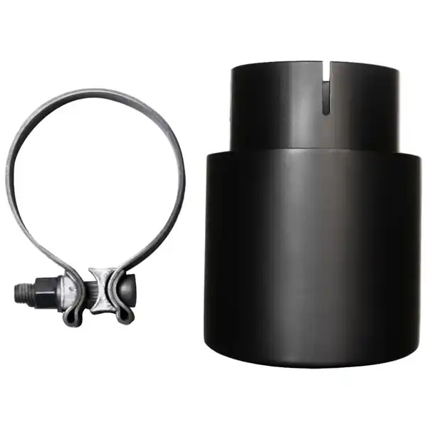 2021+ Ford Bronco - Exhaust Tips, Coated 4" Outlet / 3" Inlet