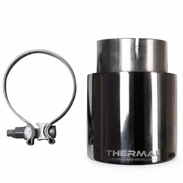 2021+ Ford Bronco - Exhaust Tips, Polished 4" Outlet / 3" Inlet