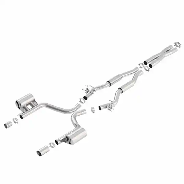 Borla 2015 Dodge Challenger Hellcat 6.2L V8 S-TYPE Catback Exhaust No Tips Factory Valance