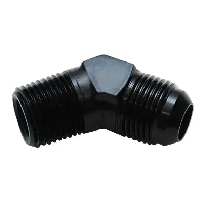 Vibrant Flare Union 45 Degree Adapter Fittings Size -4 AN